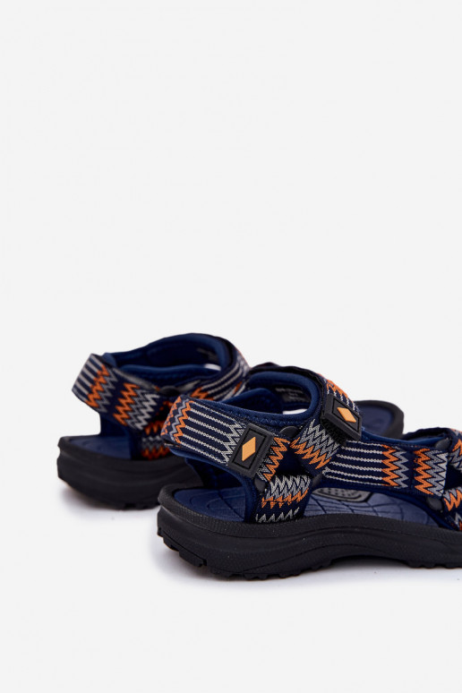 Dětské sandály Lee Cooper LCW-25-34-3571K tmavě modrá Dětské sandály Lee Cooper LCW-25-34-3571K tmavě modrá