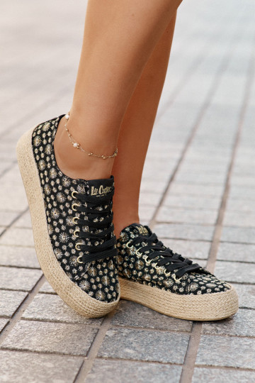 Ležérní obuv s platformou  Lee Cooper LCW-25-08-3647L Černé