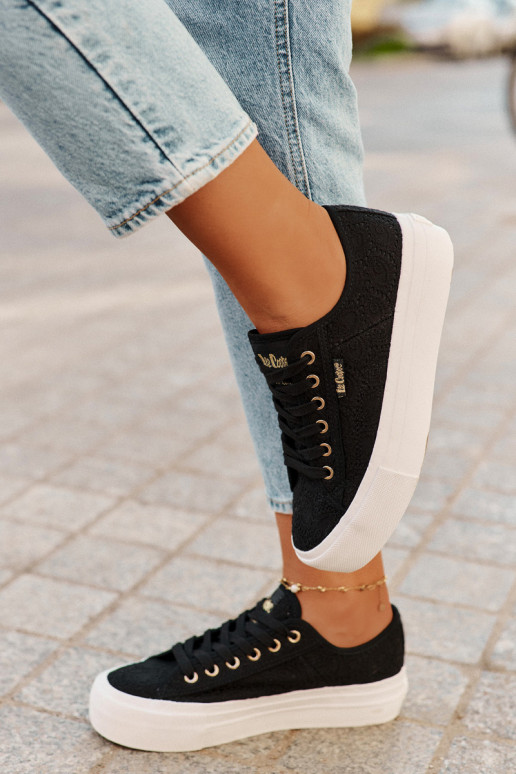 Ležérní obuv s krajkou Lee Cooper LCW-25-31-3439L Černé Ležérní obuv s krajkou Lee Cooper LCW-25-31-3439L Černé