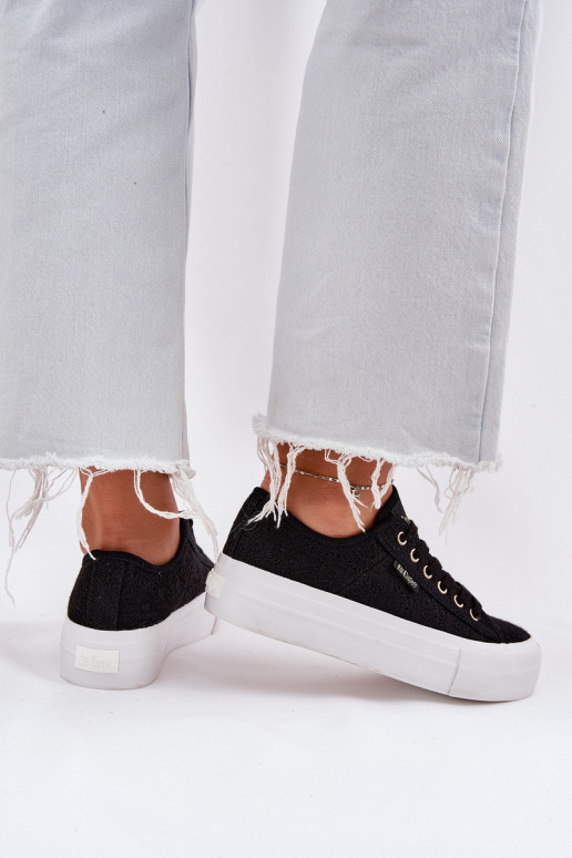 Ležérní obuv s krajkou Lee Cooper LCW-25-31-3439L Černé Ležérní obuv s krajkou Lee Cooper LCW-25-31-3439L Černé