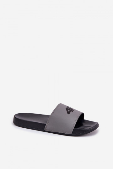 Pantofle  4F 4FRMM00FSLIM011-25S šedá