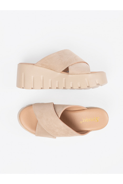 ze semiše Pantofle    ze semiše Pantofle