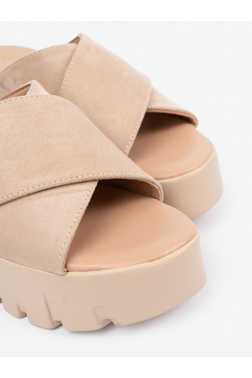 ze semiše Pantofle    ze semiše Pantofle