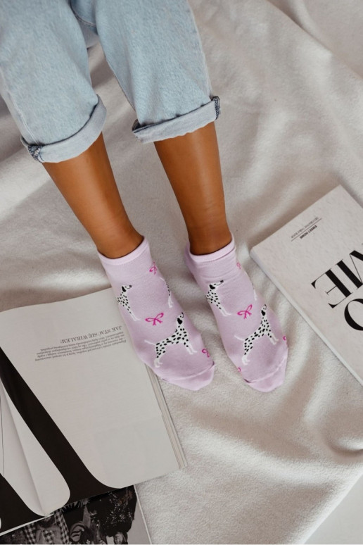 Ponožky  Dalmatyńczyk Barva fialová