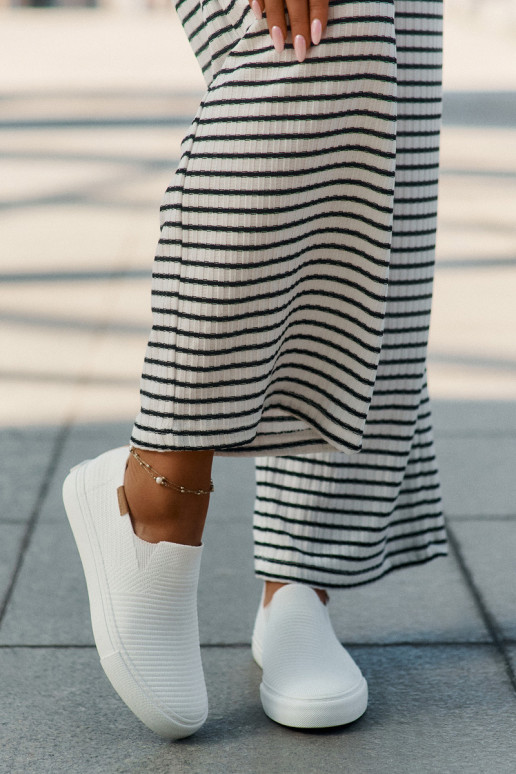 Ležérní obuv Slip-On Big Star RR274717 bílé