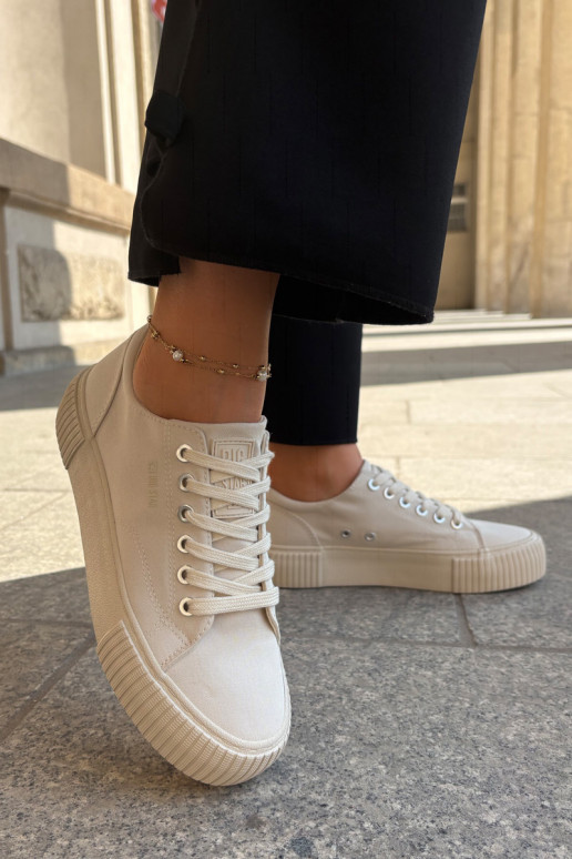 Ležérní obuv Big Star RR274407 béžové  Ležérní obuv Big Star RR274407 béžové