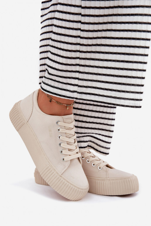 Ležérní obuv Big Star RR274407 béžové  Ležérní obuv Big Star RR274407 béžové