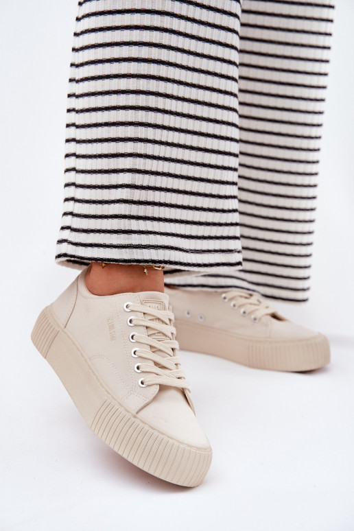 Ležérní obuv Big Star RR274407 béžové  Ležérní obuv Big Star RR274407 béžové