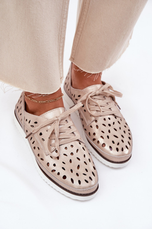 boty   S.Barski LR51-611 zlaté barvy boty   S.Barski LR51-611 zlaté barvy