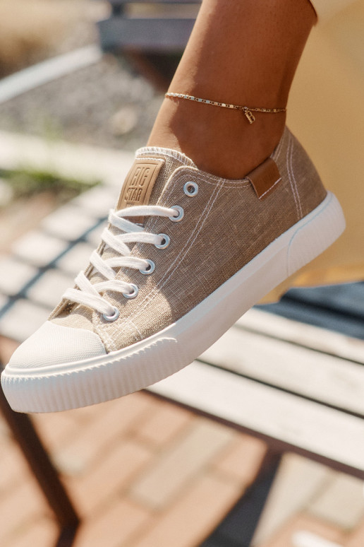 Ležérní obuv Big Star RR274795 béžové  Ležérní obuv Big Star RR274795 béžové