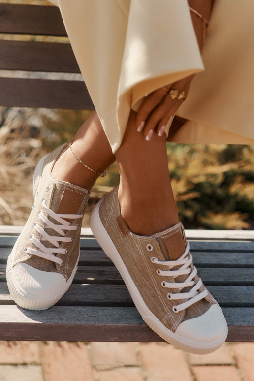 Ležérní obuv Big Star RR274795 béžové  Ležérní obuv Big Star RR274795 béžové