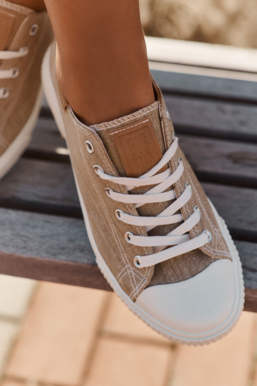 Ležérní obuv Big Star RR274795 béžové  Ležérní obuv Big Star RR274795 béžové