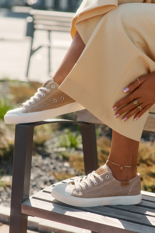 Ležérní obuv Big Star RR274795 béžové  Ležérní obuv Big Star RR274795 béžové