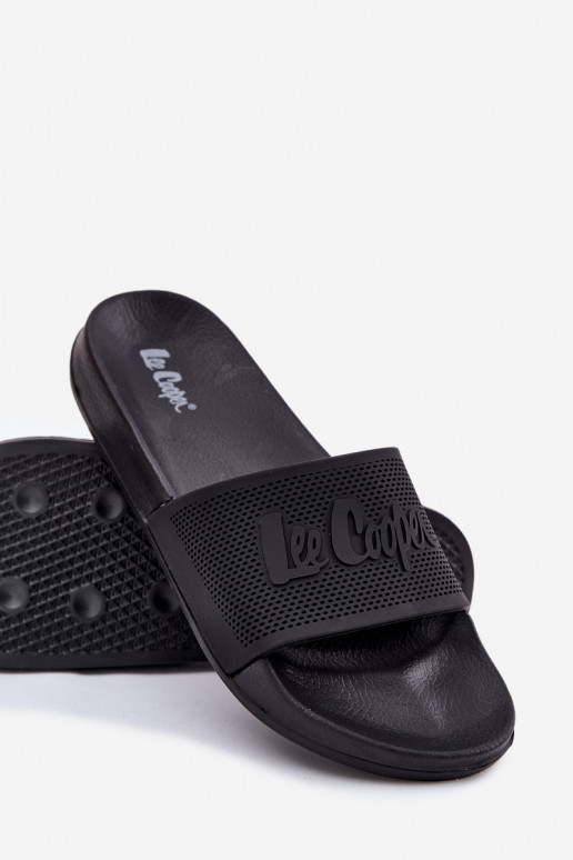 Pantofle  Lee Cooper LCW-25-07-3527M Černé Pantofle  Lee Cooper LCW-25-07-3527M Černé