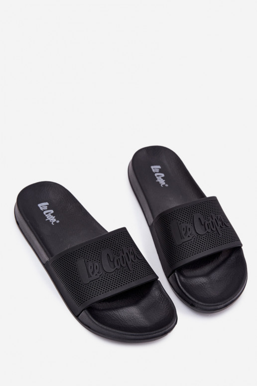 Pantofle  Lee Cooper LCW-25-07-3527M Černé Pantofle  Lee Cooper LCW-25-07-3527M Černé