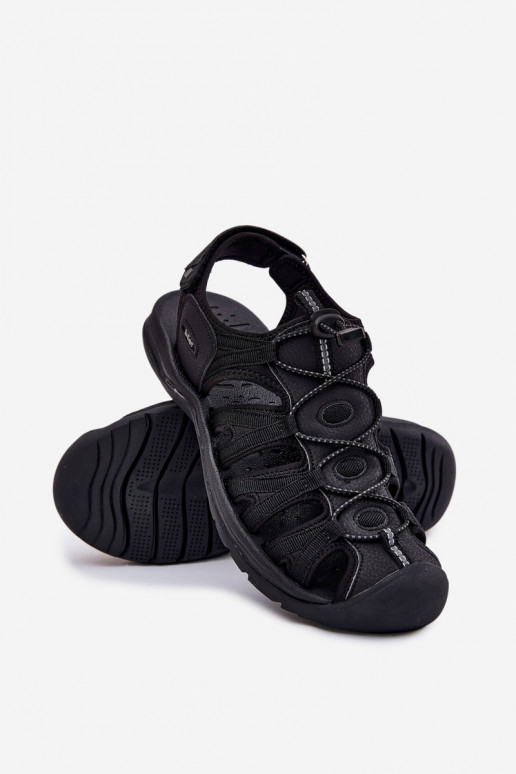 Sportovní styl Žabky  Lee Cooper LCW-24-03-2313M Černé Sportovní styl Žabky  Lee Cooper LCW-24-03-2313M Černé