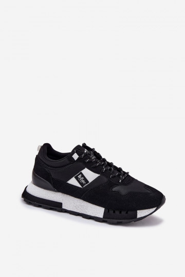 Tenisky  s platformou Lee Cooper LCJ-25-03-3378M Černé