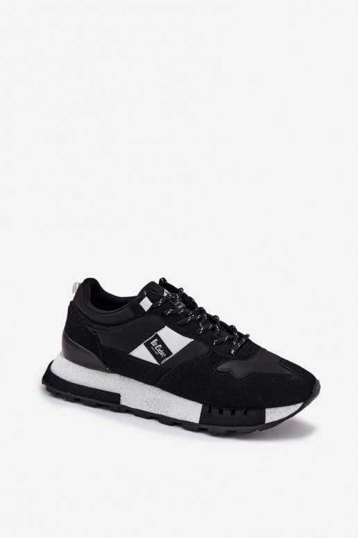 Tenisky  s platformou Lee Cooper LCJ-25-03-3378M Černé Tenisky  s platformou Lee Cooper LCJ-25-03-3378M Černé