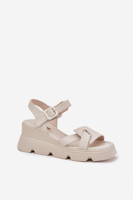 Dámské sandály   Artiker 54C1624 béžové