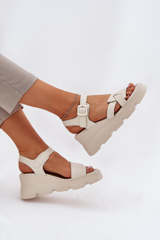 Dámské sandály   Artiker 54C1624 béžové