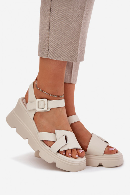 Dámské sandály   Artiker 54C1624 béžové