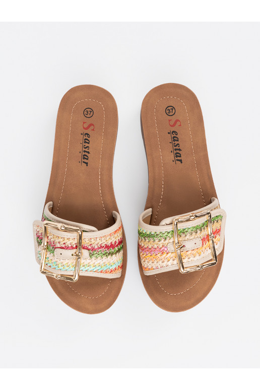 Pantofle  s přezkami Pantofle  s přezkami