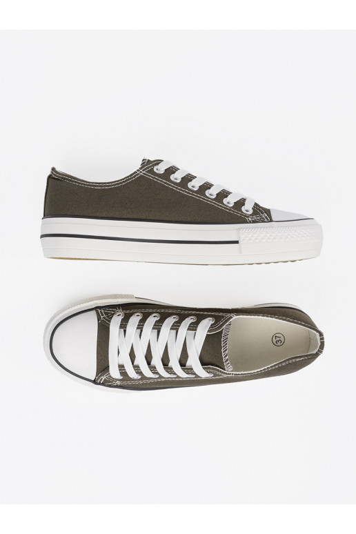 Dámská obuv tmavézelené