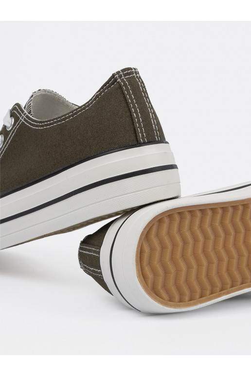 Dámská obuv tmavézelené