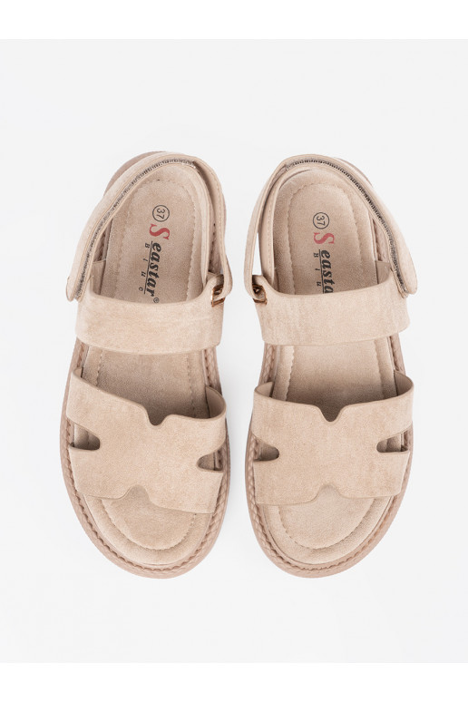 Žabky  s platformou z wycięciami Žabky  s platformou z wycięciami