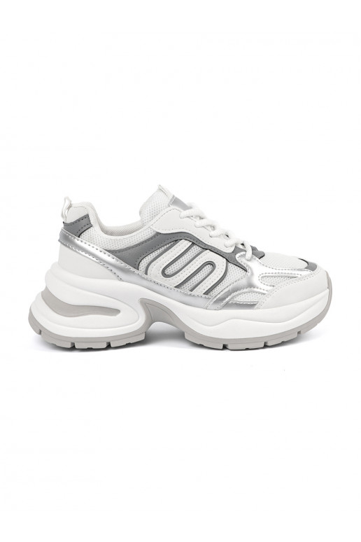 bílé  Tenisky ze mi wstawkami bílé  Tenisky ze mi wstawkami