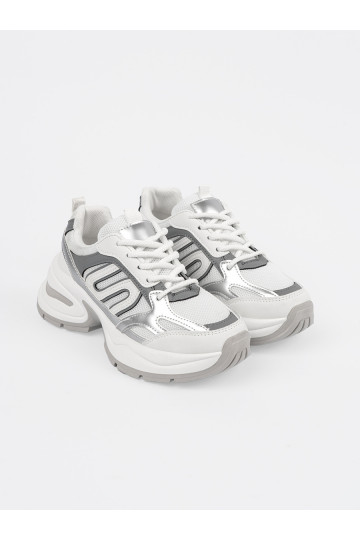 bílé  Tenisky ze mi wstawkami 2