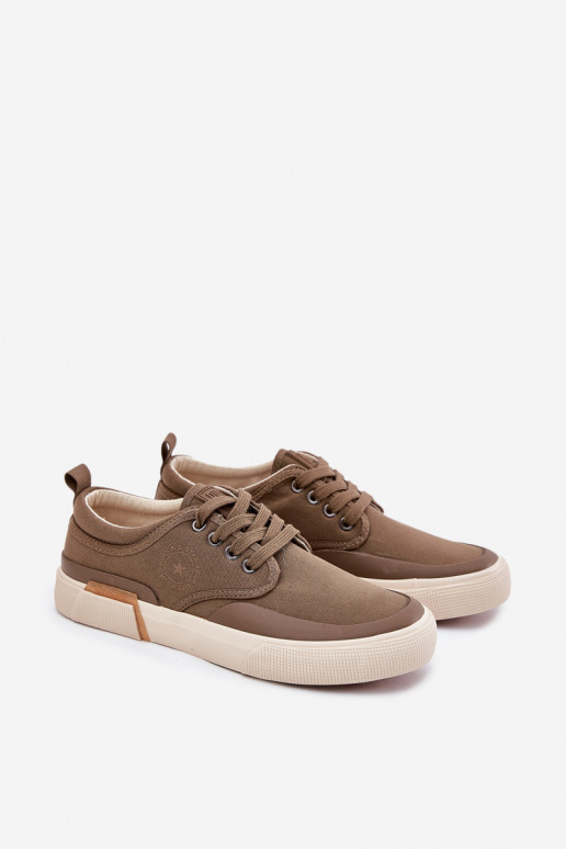 Pánská ležérní obuv Big Star RR174064 khaki  Pánská ležérní obuv Big Star RR174064 khaki