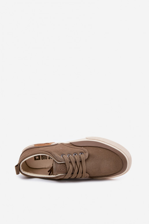 Pánská ležérní obuv Big Star RR174064 khaki  Pánská ležérní obuv Big Star RR174064 khaki