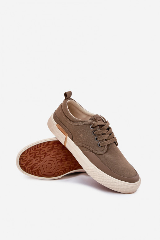 Pánská ležérní obuv Big Star RR174064 khaki  Pánská ležérní obuv Big Star RR174064 khaki