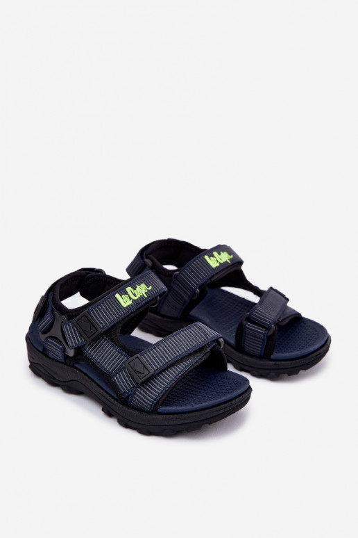Dětské sandály Lee Cooper LCW-25-34-3569K tmavě modrá Dětské sandály Lee Cooper LCW-25-34-3569K tmavě modrá