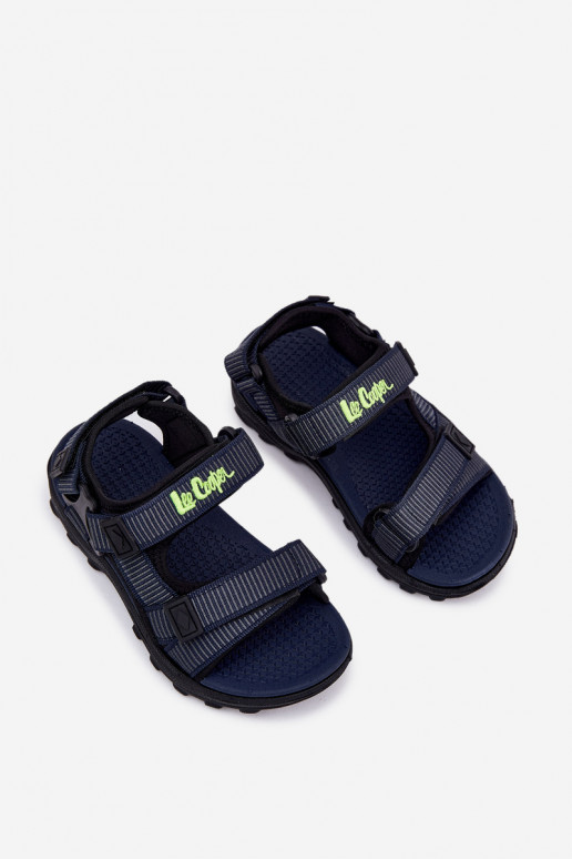 Dětské sandály Lee Cooper LCW-25-34-3569K tmavě modrá Dětské sandály Lee Cooper LCW-25-34-3569K tmavě modrá