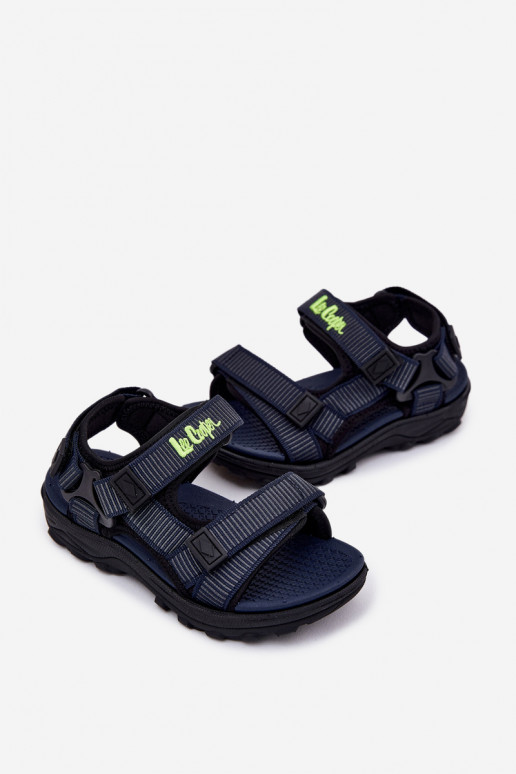 Dětské sandály Lee Cooper LCW-25-34-3569K tmavě modrá Dětské sandály Lee Cooper LCW-25-34-3569K tmavě modrá