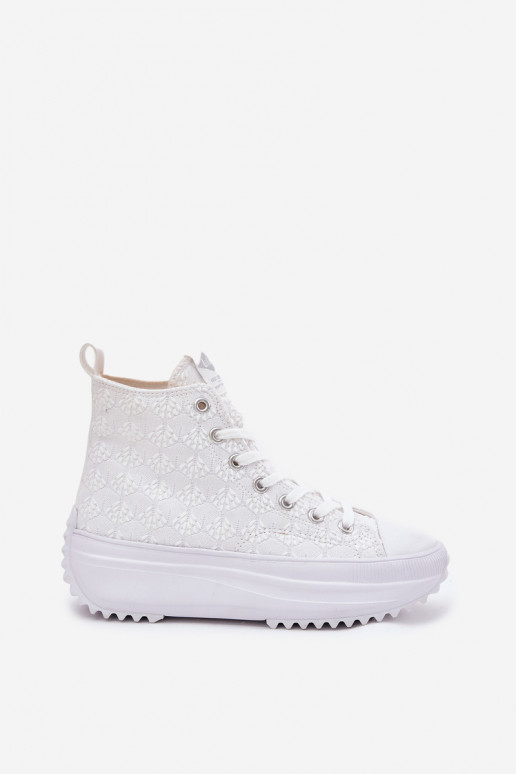 ležérní obuv s borovicovou šiškou  Lee Cooper LCW-25-31-3461L bílé ležérní obuv s borovicovou šiškou  Lee Cooper LCW-25-31-3461L bílé