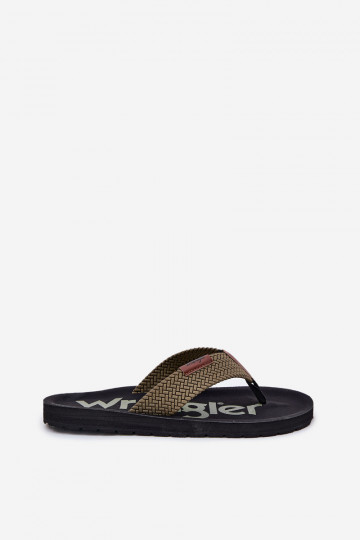 Pantofle   WRANGLER ZANE FLIPFLOP MEN LOW 20251044.20251044.57B zelené 2