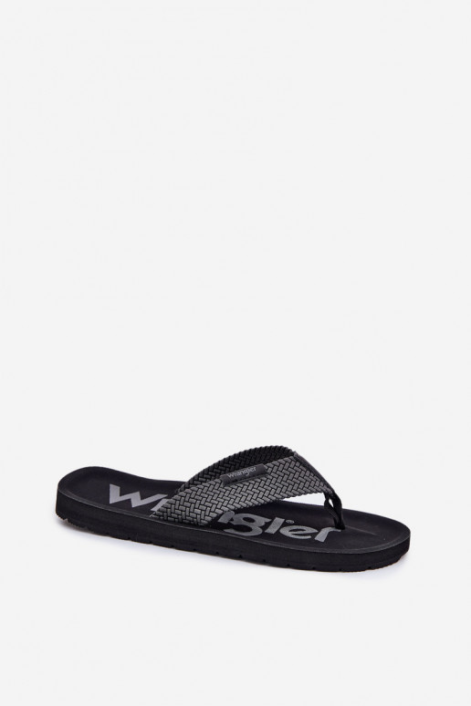 Pantofle   WRANGLER ZANE FLIPFLOP MEN LOW 20251044.20251044.10E šedá Pantofle   WRANGLER ZANE FLIPFLOP MEN LOW 20251044.20251044.10E šedá