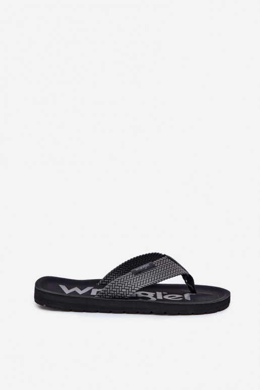 Pantofle   WRANGLER ZANE FLIPFLOP MEN LOW 20251044.20251044.10E šedá Pantofle   WRANGLER ZANE FLIPFLOP MEN LOW 20251044.20251044.10E šedá