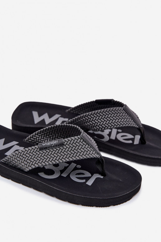 Pantofle   WRANGLER ZANE FLIPFLOP MEN LOW 20251044.20251044.10E šedá Pantofle   WRANGLER ZANE FLIPFLOP MEN LOW 20251044.20251044.10E šedá