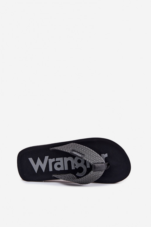 Pantofle   WRANGLER ZANE FLIPFLOP MEN LOW 20251044.20251044.10E šedá Pantofle   WRANGLER ZANE FLIPFLOP MEN LOW 20251044.20251044.10E šedá