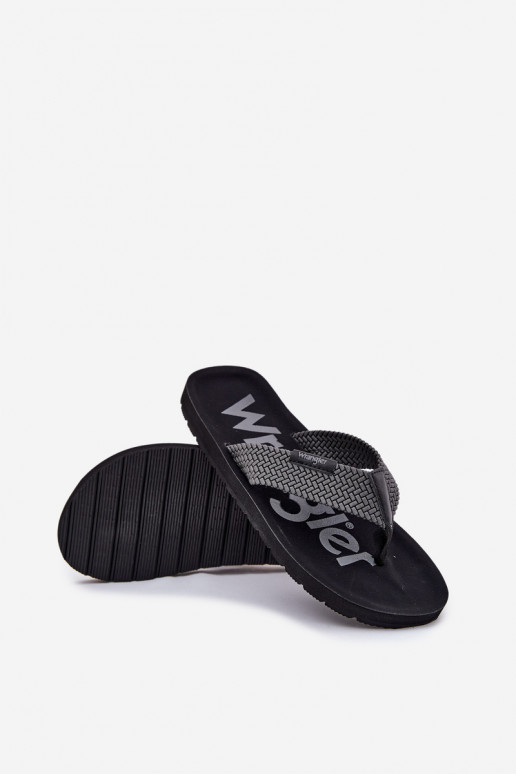 Pantofle   WRANGLER ZANE FLIPFLOP MEN LOW 20251044.20251044.10E šedá Pantofle   WRANGLER ZANE FLIPFLOP MEN LOW 20251044.20251044.10E šedá