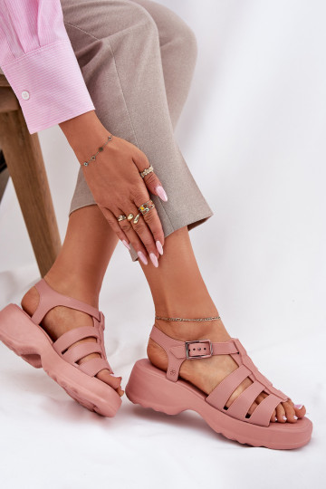 Dámské sandály   RR285116 růžová