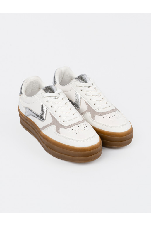  bílé Tenisky ze mi wstawkami