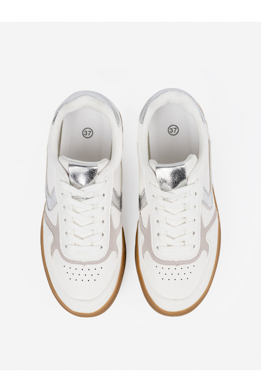  bílé Tenisky ze mi wstawkami