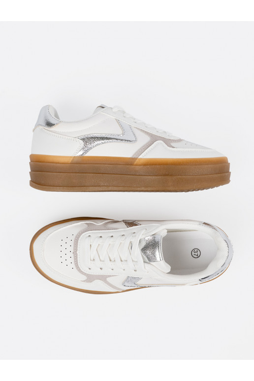  bílé Tenisky ze mi wstawkami