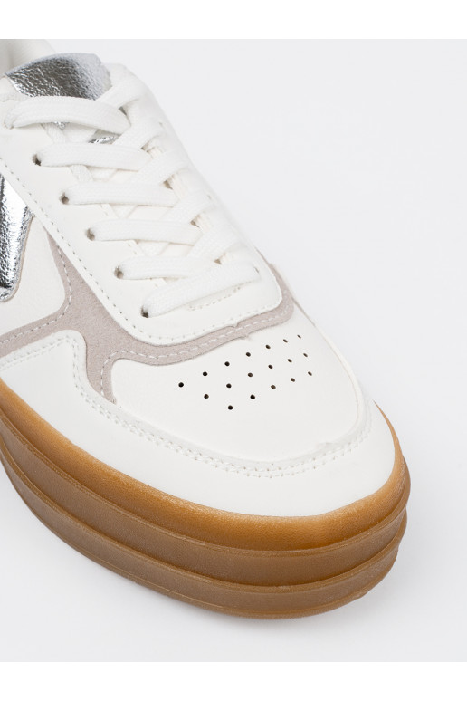  bílé Tenisky ze mi wstawkami