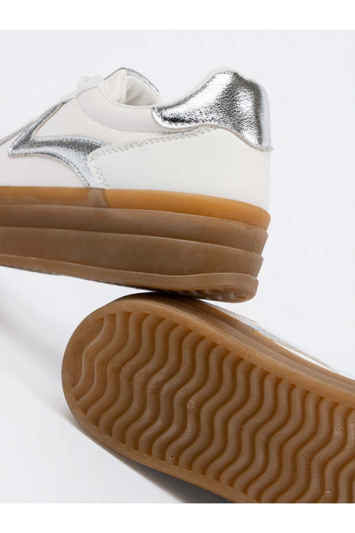  bílé Tenisky ze mi wstawkami